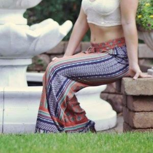 Two pairs of colorful pants!